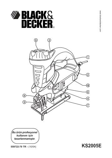 559722-79 TR KS2005E.pmd - Service - Black & Decker