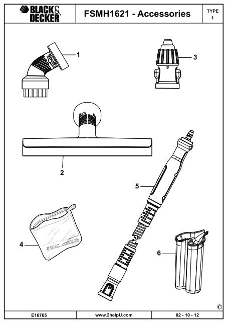 FSMH1621 - Service - Black & Decker