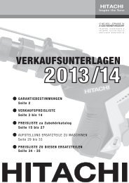 download - Hitachi Powertools