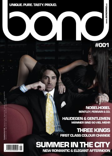 bond men's magazine - Ausgabe #001 [2010]
