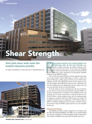 Shear Strength - Modern Steel Construction
