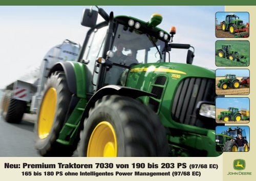 John Deere Traktor 7030 premium - Schweizer Eiken AG