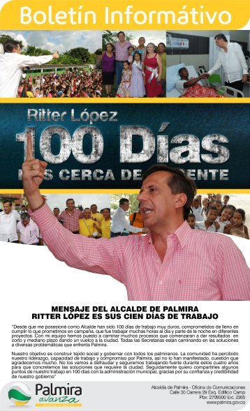 Palmira - Valle del Cauca - IG - 100 días - CDIM - ESAP