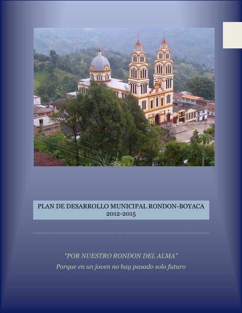 Rondón Boyacá PD 2012-2015 - CDIM - ESAP