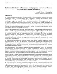 La intermunicipalización en México - CDIM - ESAP