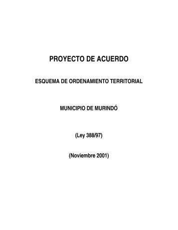 EOT_Esquema de Ordenamiento Territorial ... - CDIM - ESAP