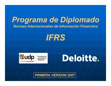 Programa de Diplomado - Deloitte Chile