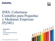 Coberturas contables para pyme