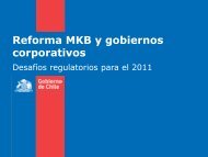 Reforma MKB y gobiernos corporativos - Deloitte Chile