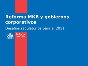 Reforma MKB y gobiernos corporativos - Deloitte Chile