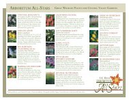 All-Stars wildlife brochure.indd - the UC Davis Arboretum