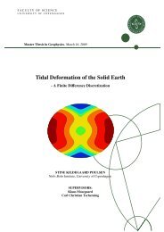 Tidal Deformation of the Solid Earth