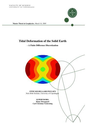 Tidal Deformation of the Solid Earth