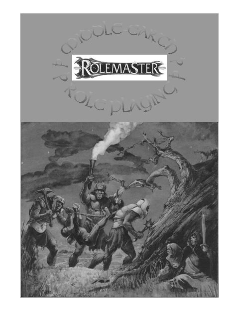 Rolemaster MERP (RMSS) - Fan Modules - Free