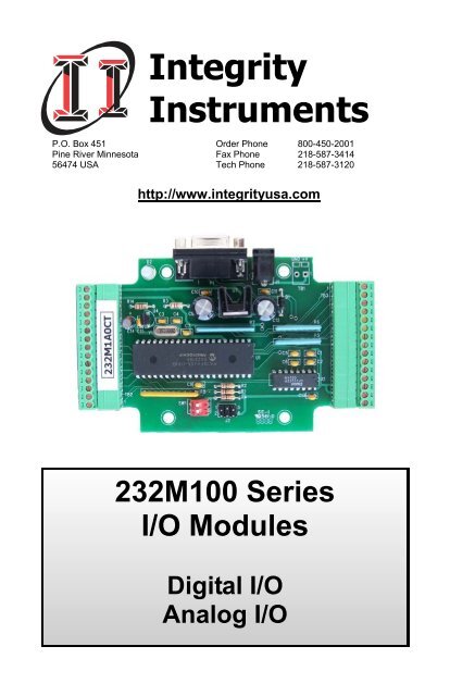 232M100 I/O Module