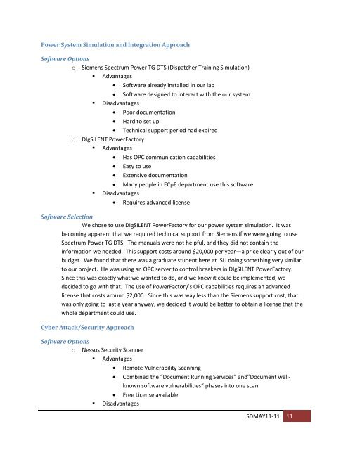 Cyber Security of SCADA Systems test bed - Senior Design - Iowa ...