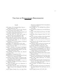 The Age of Romanticism Bibliography - Broadview Press Publisher's ...