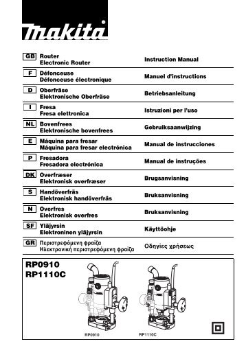 Manual de instrucciones - Makita