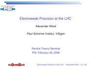 Electroweak Precision at the LHC