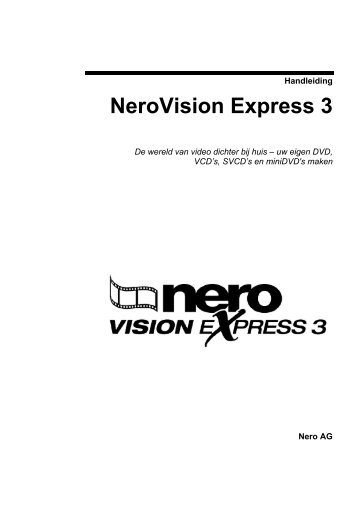 NeroVision Express 3 - Download - Nero