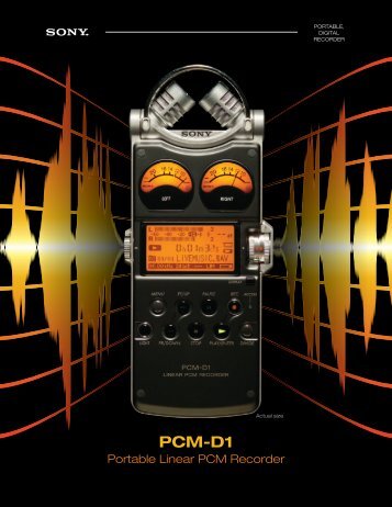 PCM-D1 - Sony