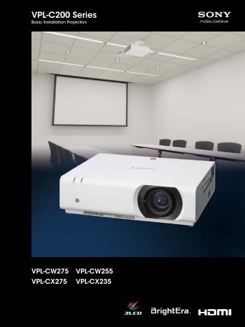 VPL-C200 Series - Sony