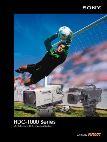 HDC-1000 Series - Sony