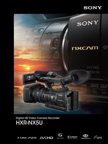 HXR-NX5U - Sony