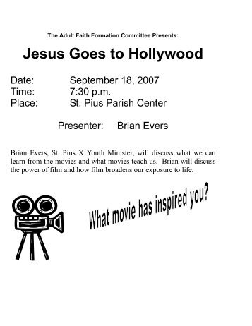 Jesus Goes to Hollywood