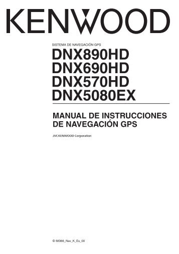 dnx890hd dnx690hd dnx570hd dnx5080ex manual de ... - Kenwood