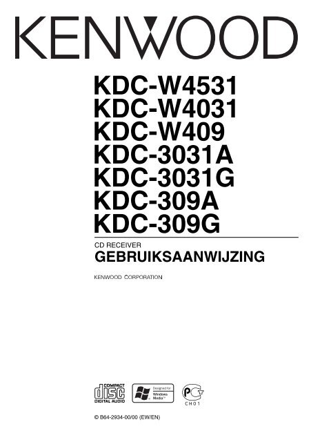 KDC-W4531 KDC-W4031 KDC-W409 KDC-3031A KDC ... - Kenwood