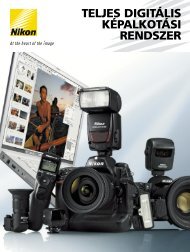 TELJES DIGITÁLIS KÉPALKOTÁSI RENDSZER - Nikon