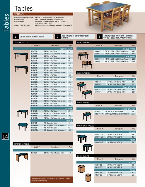 Bookmark Catalog - Library and Classroom Furniture ...