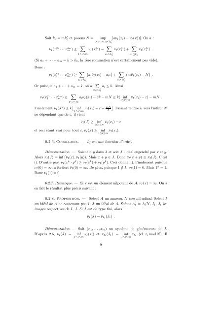 CLˆOTURE INTÉGRALE DES IDÉAUX ETÉQUISINGULARITÉ