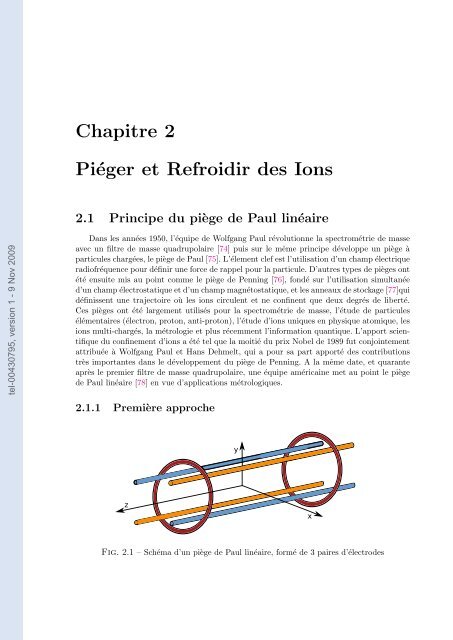 VERS UNE MEMOIRE QUANTIQUE AVEC DES IONS PIEGES