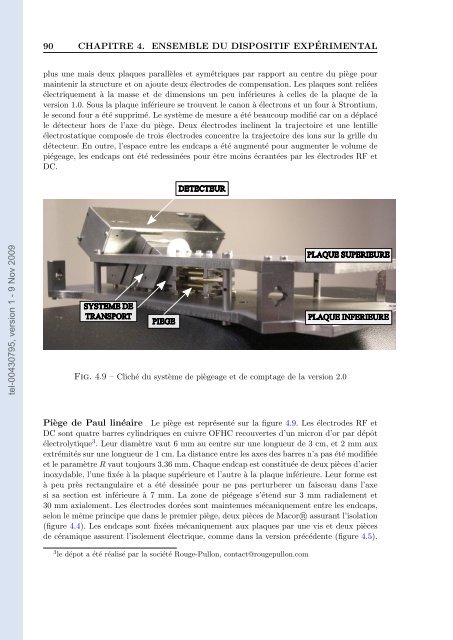 VERS UNE MEMOIRE QUANTIQUE AVEC DES IONS PIEGES