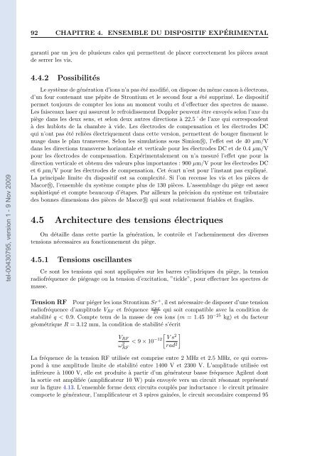 VERS UNE MEMOIRE QUANTIQUE AVEC DES IONS PIEGES