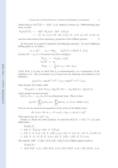A mass for asymptotically complex hyperbolic manifolds