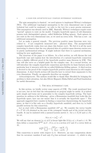 A mass for asymptotically complex hyperbolic manifolds
