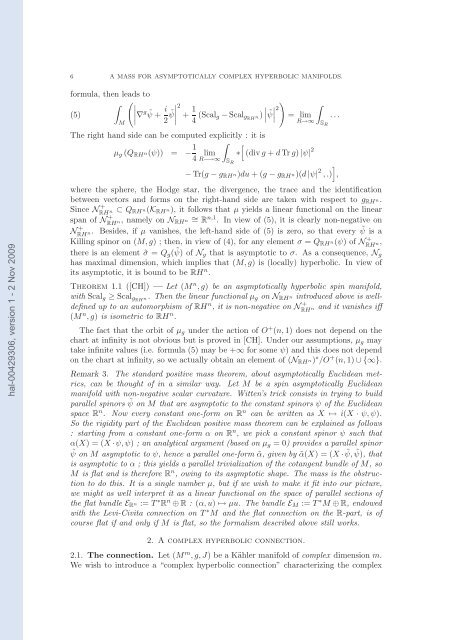 A mass for asymptotically complex hyperbolic manifolds