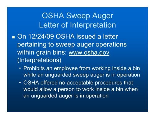 Osha Sweep