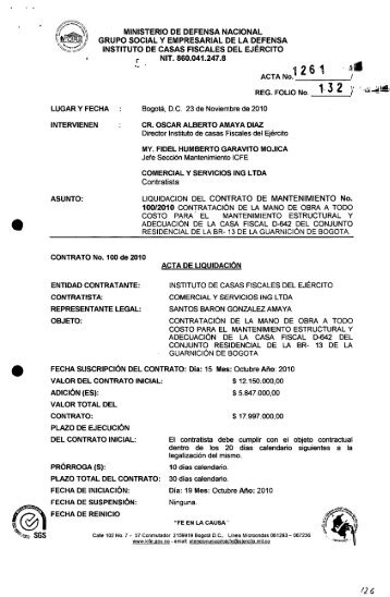 . r NIT. 860.041.2473 ﬂ - Instituto de Casas Fiscales de Ejército