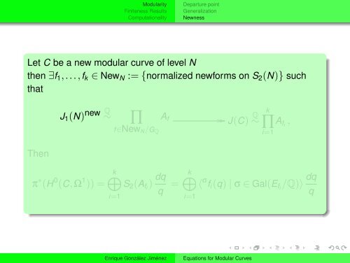 Equations for Modular Curves - Magma