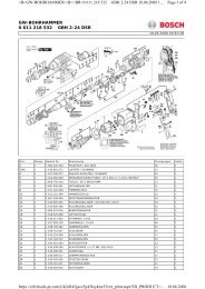 GW-BOHRHAMMER 0 611 218 532 GBH 2-24 DSR Page 1 of 4 