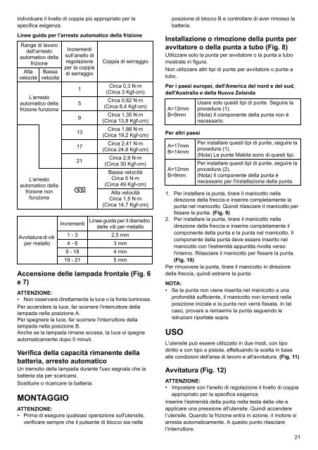 Manual de instrucciones - Makita