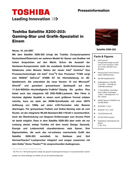 PDF - Download - Toshiba