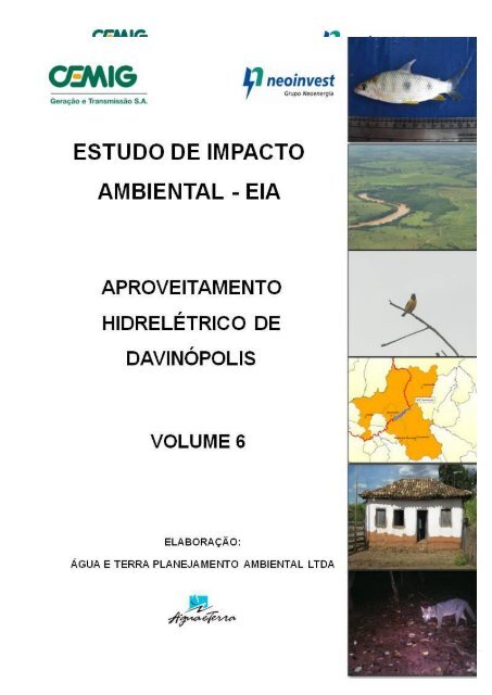 EIA – Estudo de Impacto Ambiental - AHE Davinópolis V6.1 - Ibama