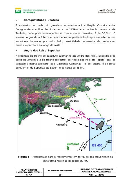 Unidade de Tratamento de Gás de Caraguatatuba - Ibama