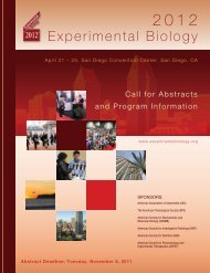 Experimental Biology - asbmb