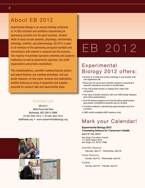 Experimental Biology - asbmb